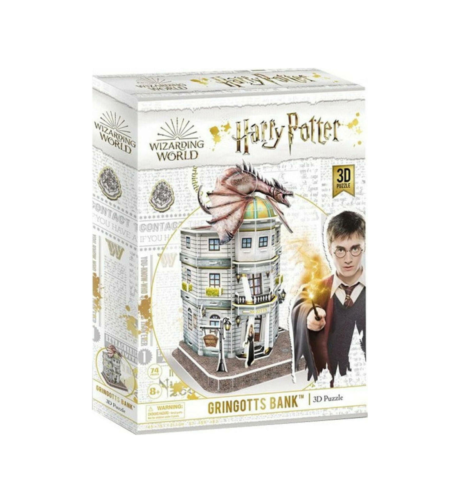 Harry Potter Diagon Alley Gringotts Bank 3D 74pcs DS1005h 420006