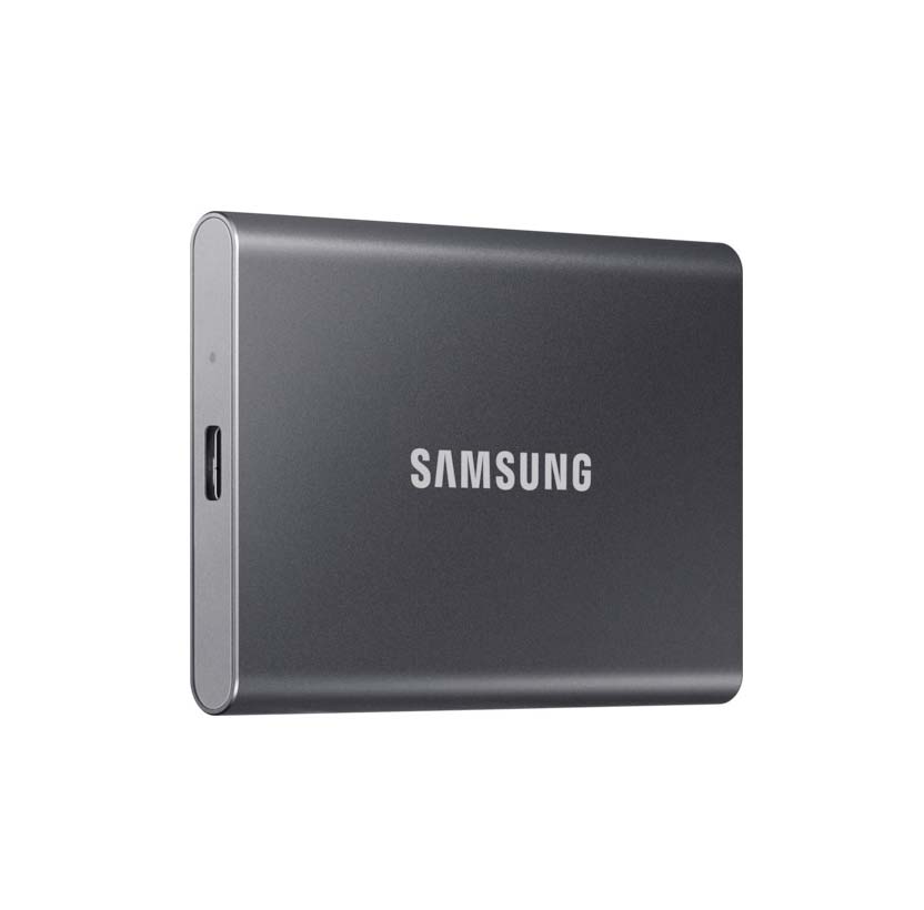 Samsung Portable SSD T7 1TB Εξωτερικός Σκληρός Δίσκος Titan Grey MU-PC1T0T