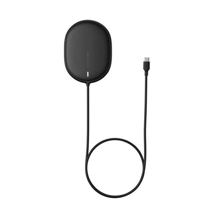 Baseus Light Magnetic Wireless Charger (Suit for IP12 with Type-C Cable 1.5m)  WXQJ-01 Black