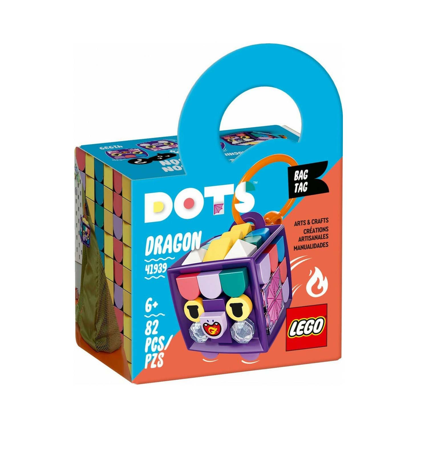 Lego Dots: Bag Tag Dragon 41939