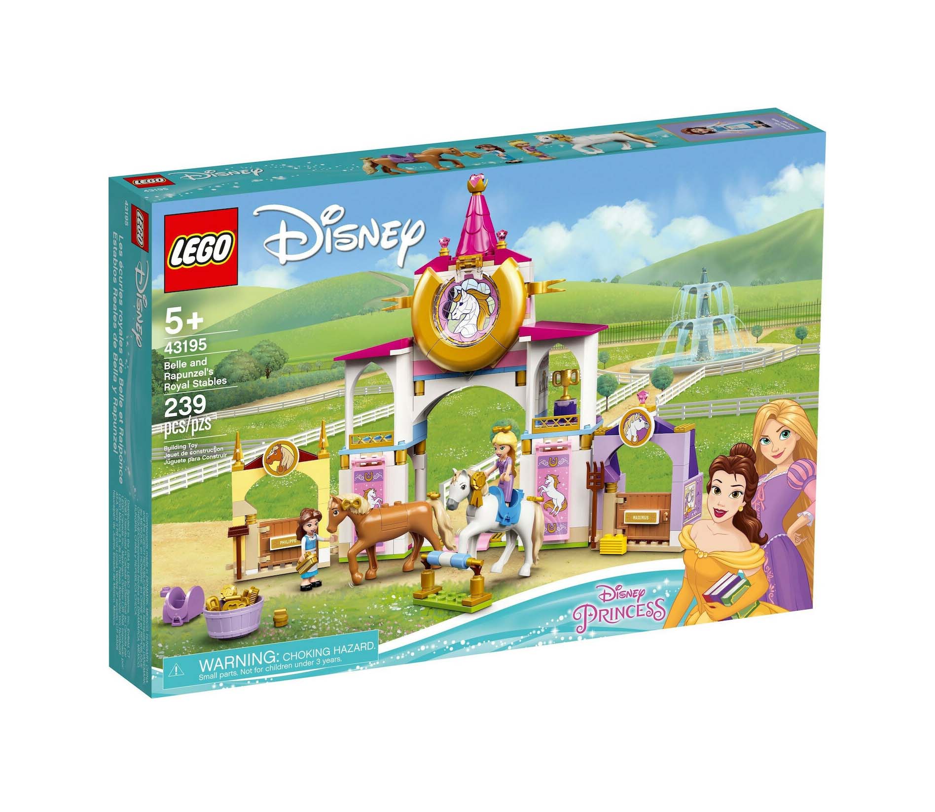 Lego Disney: Belle and Rapunzel's Royal Stables 43195