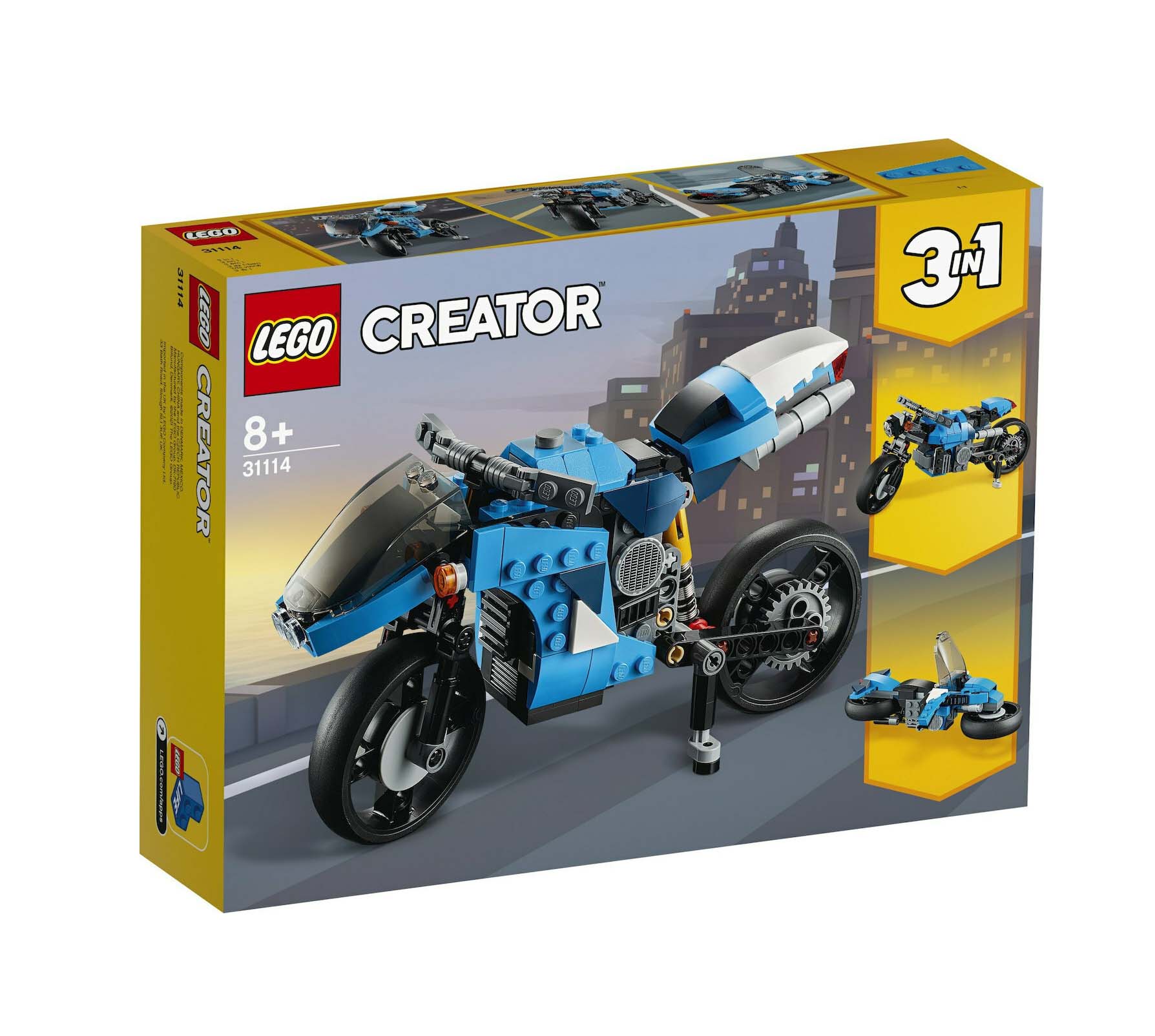 Lego Creator: 3 in 1 Superbike 31114