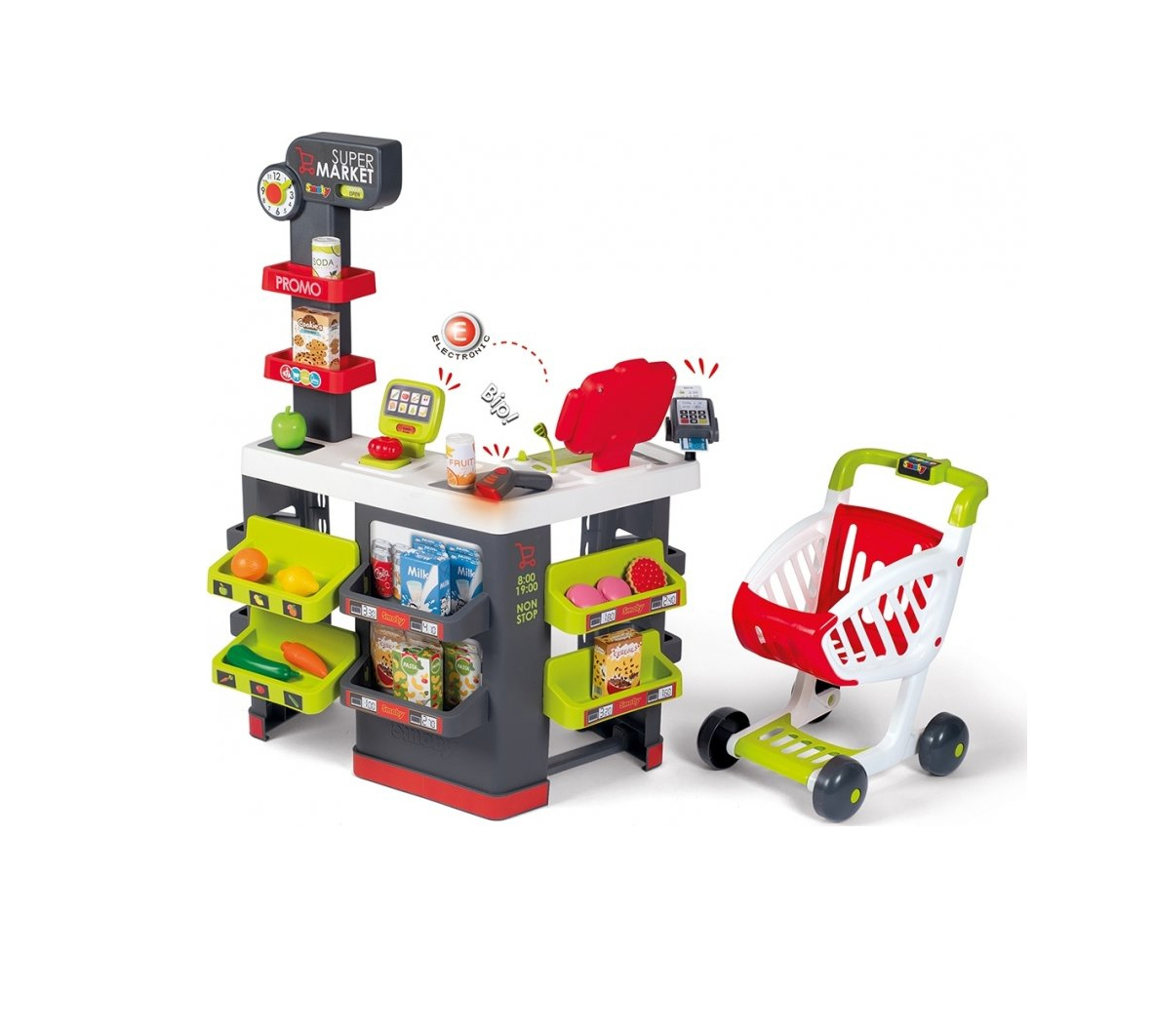 Smoby Supermarket with Trolley 350228