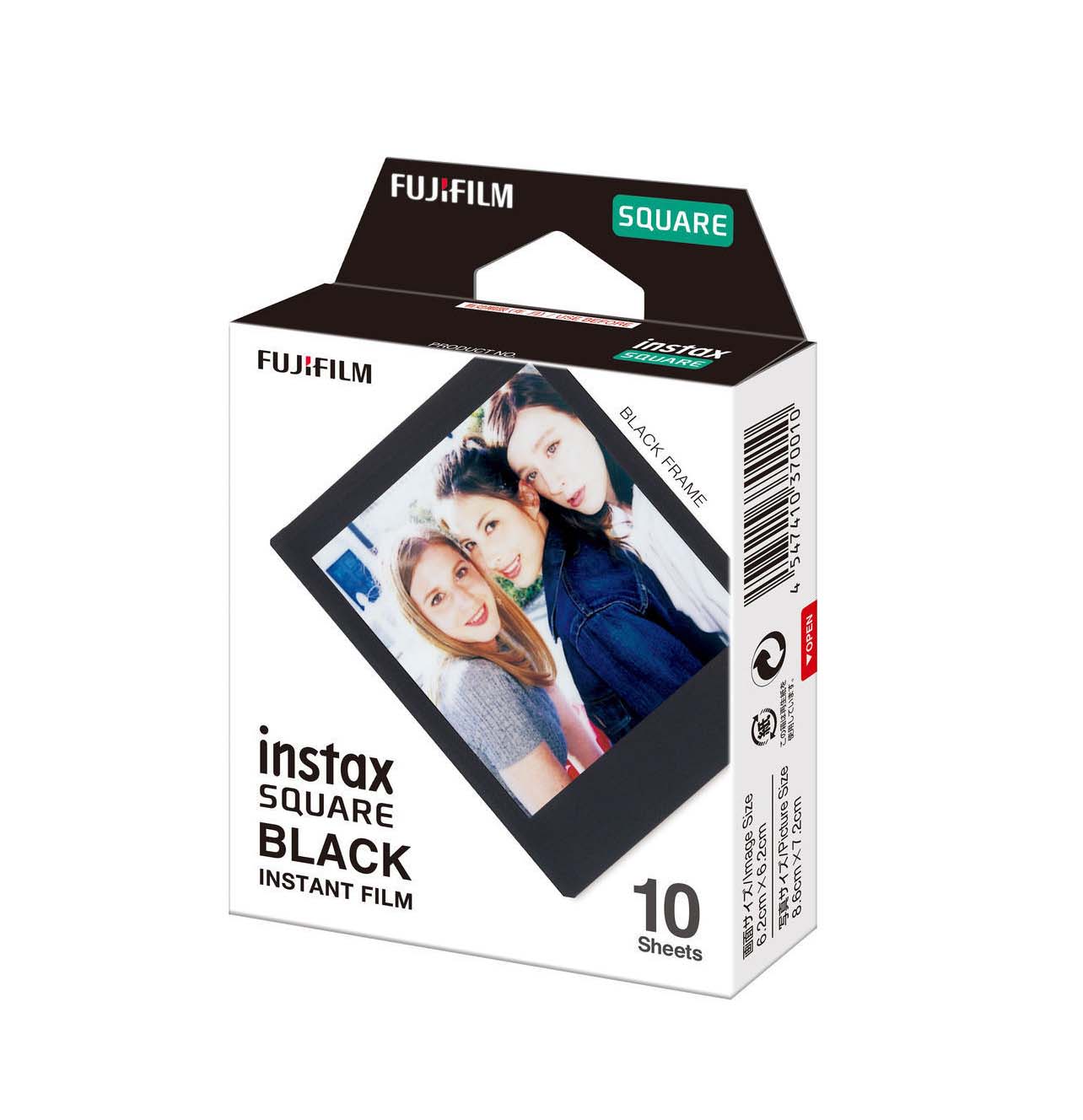 Fujifilm Instax Square (10 Exposures) Black Φιλμ 16576532