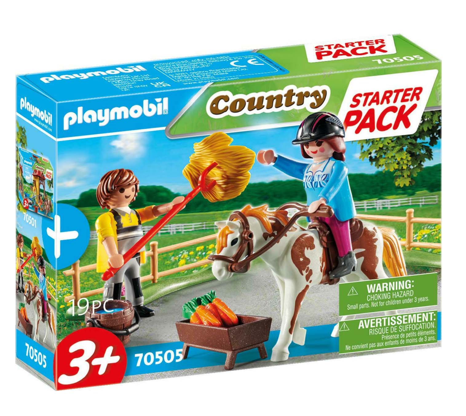 Playmobil Country: Country Starter Pack Φροντίζοντας Το Άλογο 70505