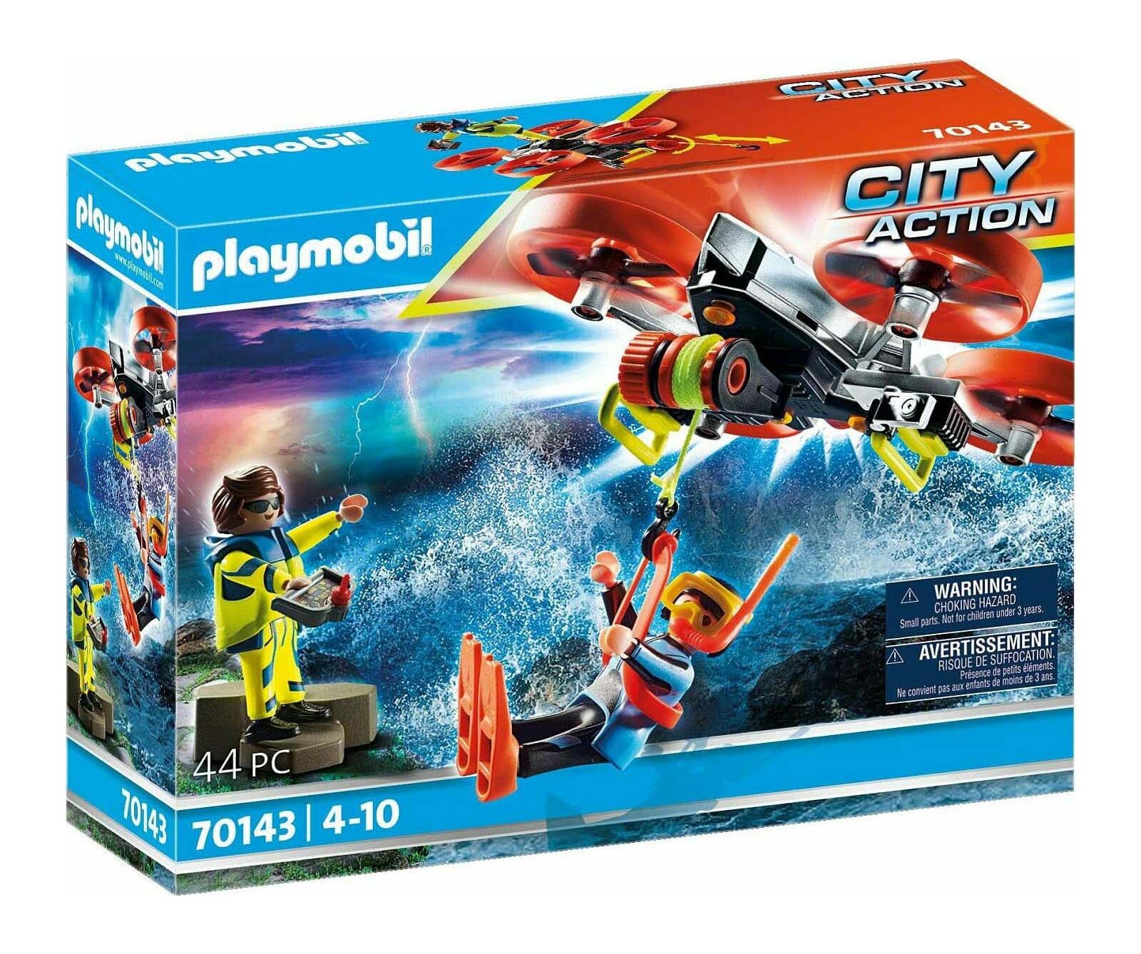 Playmobil City Action: Diver Rescue With Rescue Drone 70143