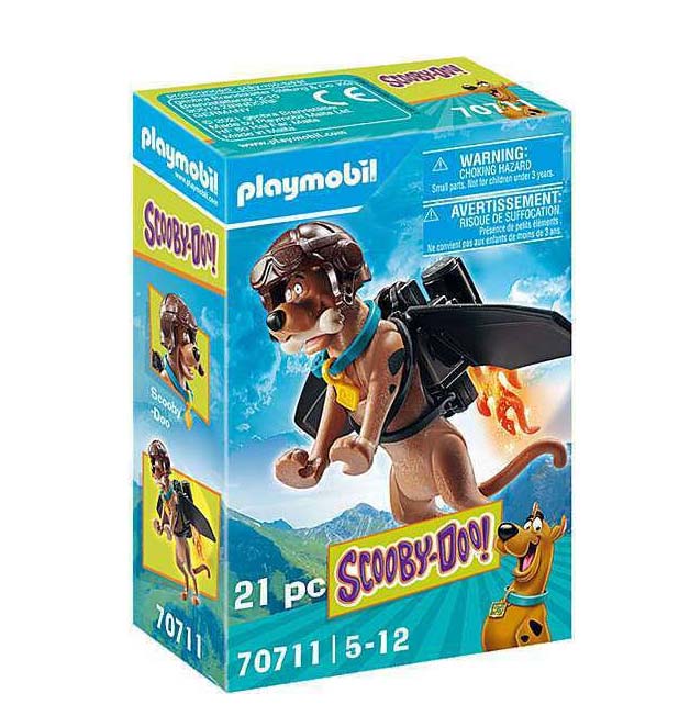 Playmobil Scooby-Doo: Συλλεκτική Φιγούρα Scooby "Πιλότος" 70711