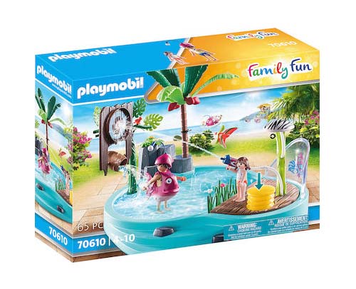 Playmobil Family Fun: Small Pool with Water Sprayer 70610
