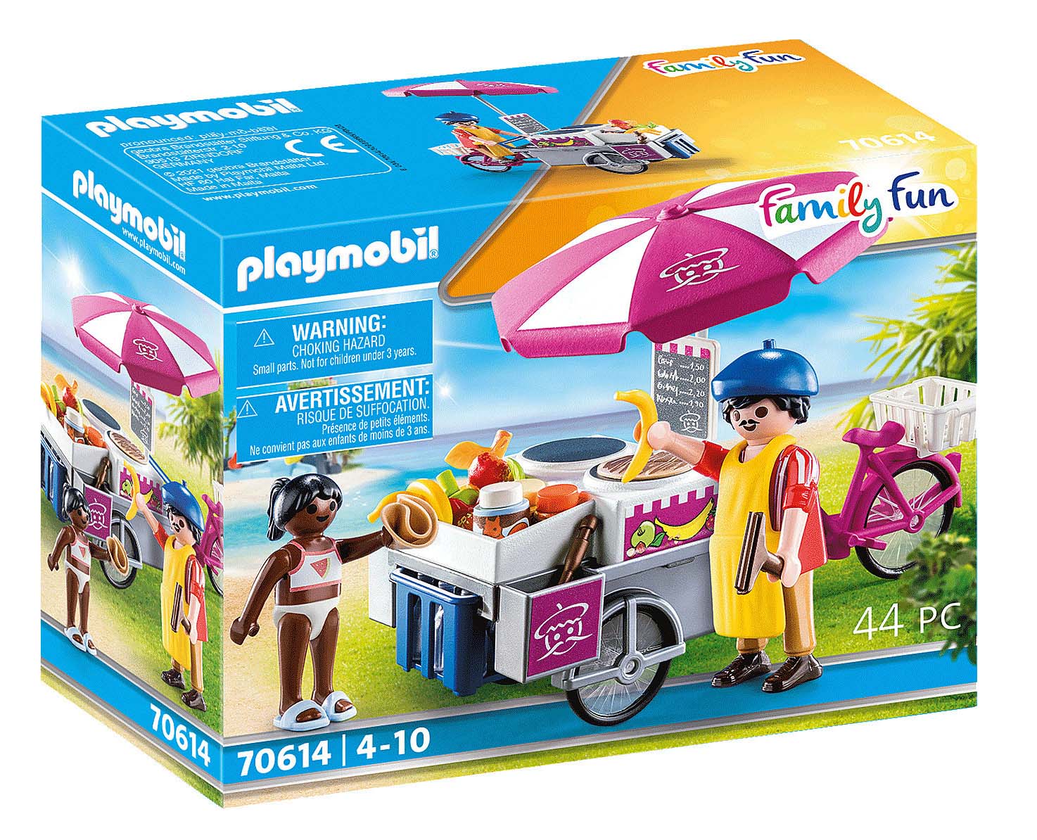 Playmobil Family Fun: Crêpe Cart 70614