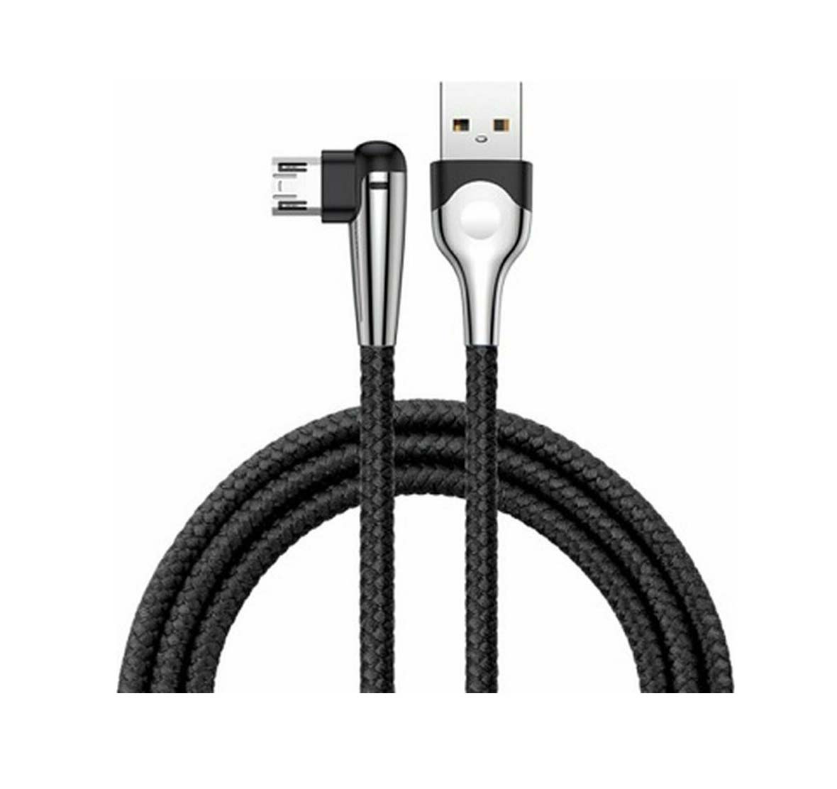 Baseus MVP Angle (90°) / Braided USB 2.0 to micro USB Cable 1m Black CAMMVP-Ε01