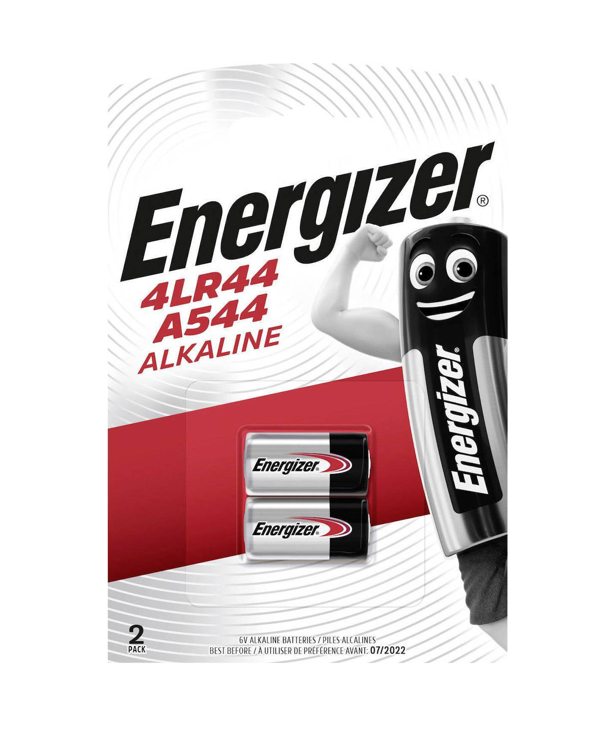 Energizer Αλκαλικές Μπαταρίες 4LR44/A544 6V 2τμχ