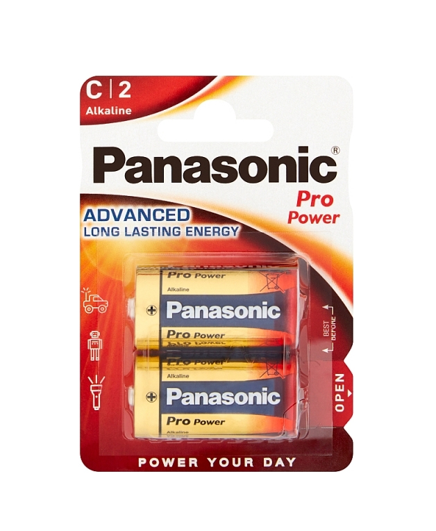 Panasonic Pro Power Αλκαλικές Μπαταρίες C/LR14 1.5V 2τμχ