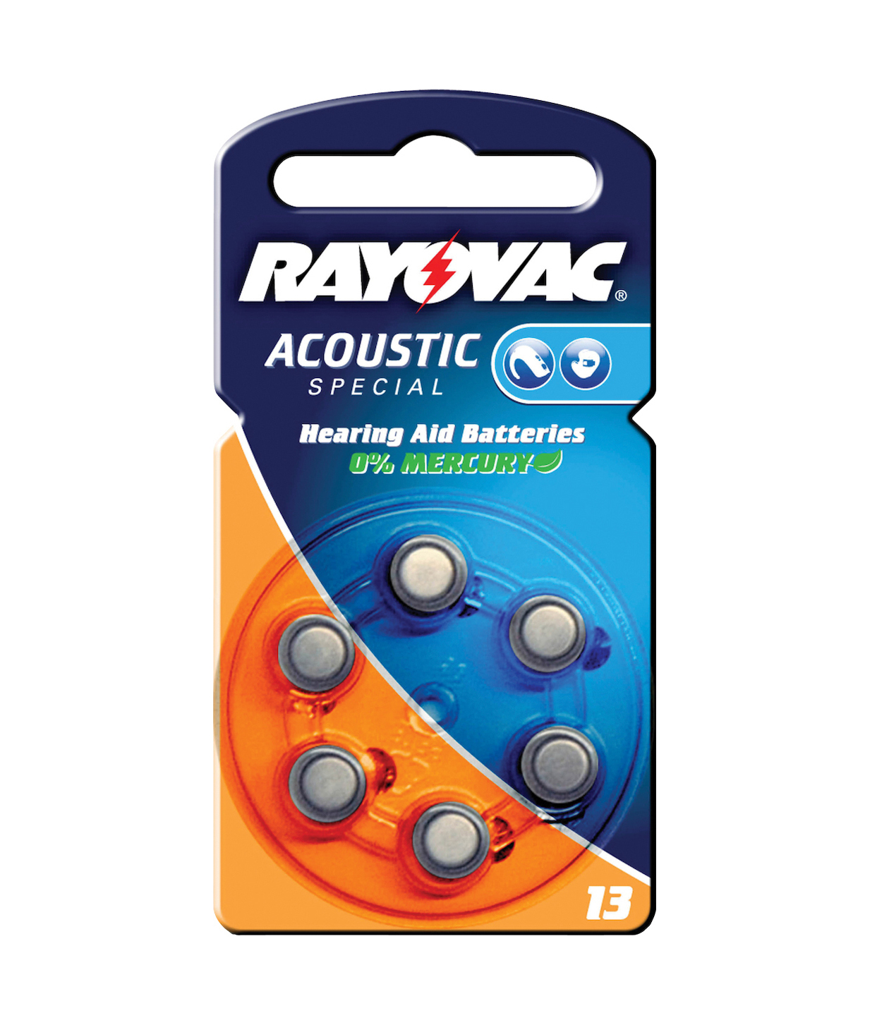 Rayovac Acoustic Special Μπαταρίες Ακουστικών Βαρηκοΐας 13/PR48 1.45V 6τμχ