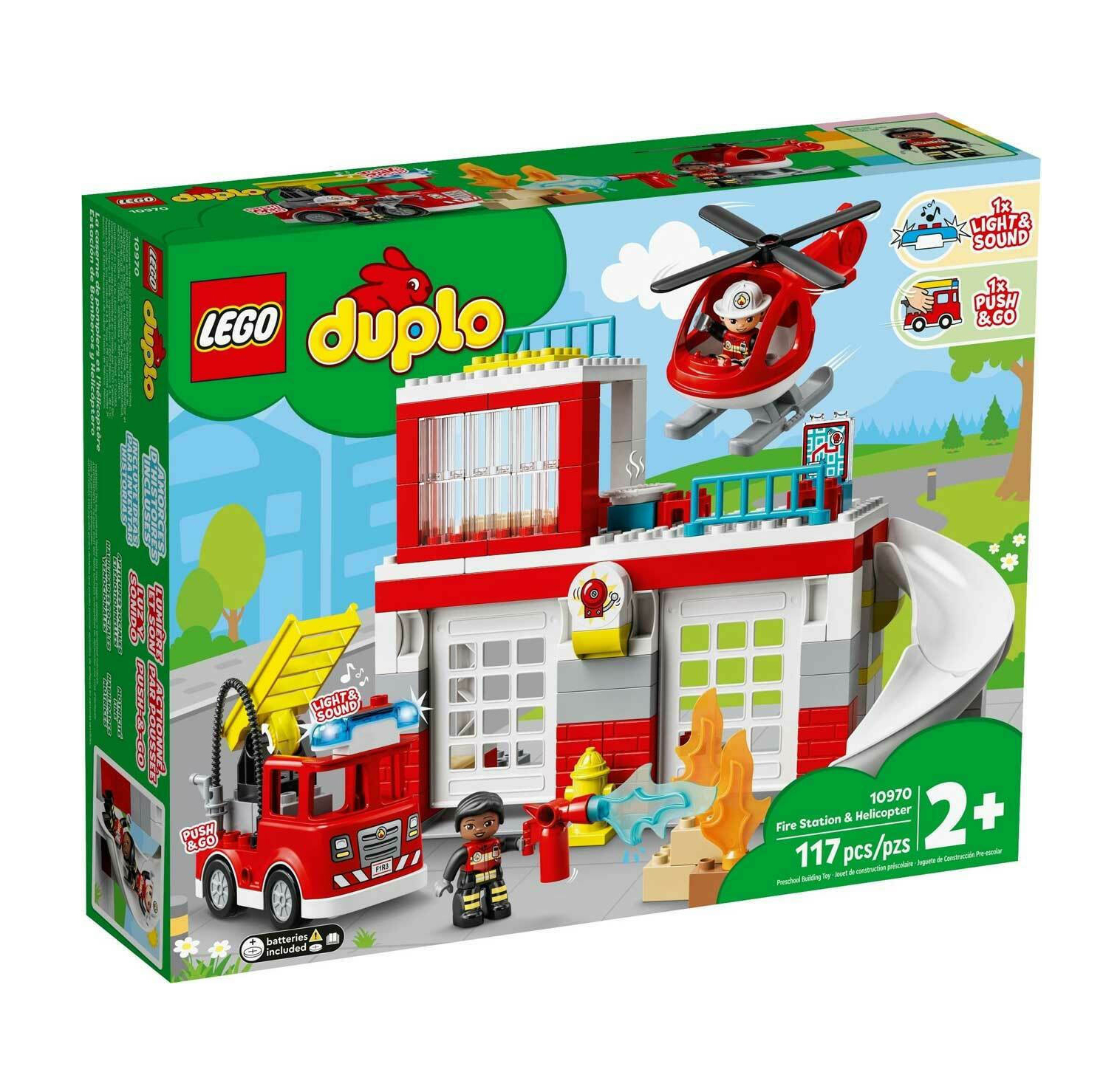 Lego Duplo Fire Station Helicopter 10970