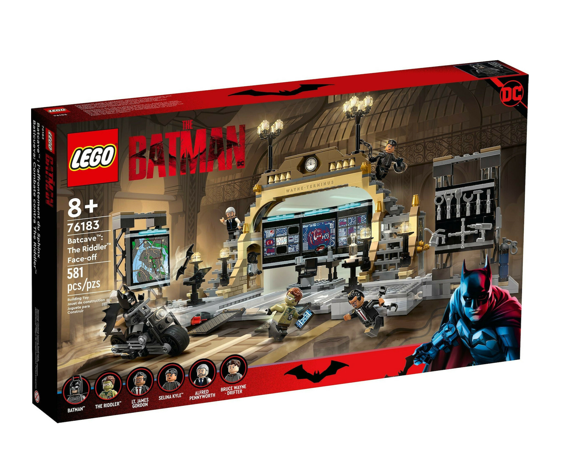 Lego : Batcave The Riddler Face-Off 76183