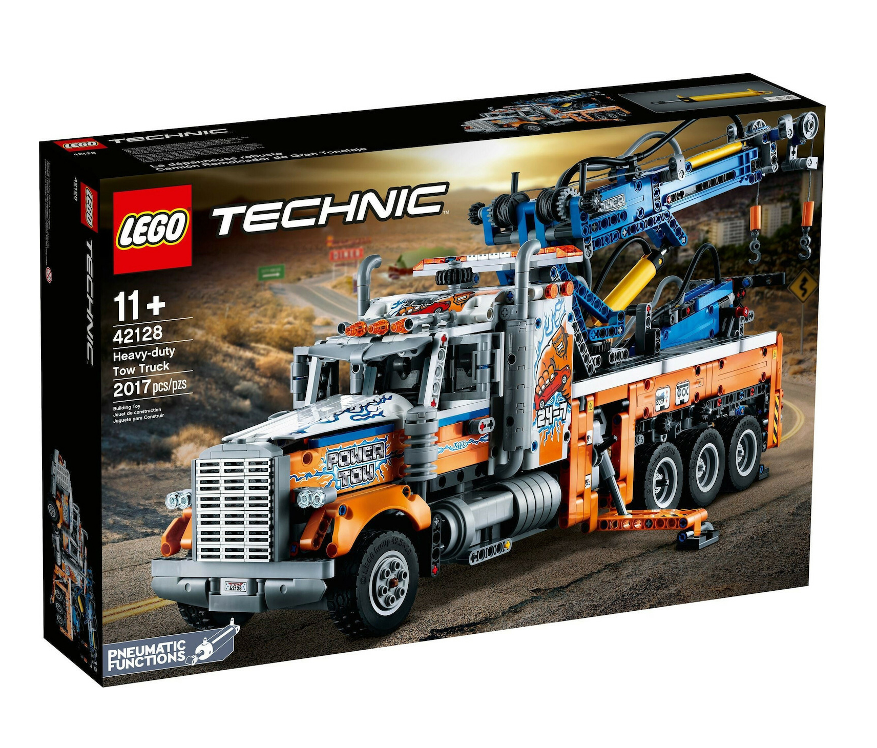 Lego Technic: Heavy-Duty Tow Truck 42128