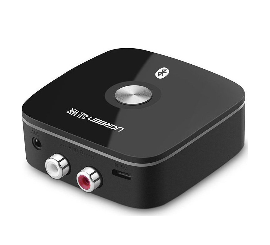 Ugreen 2RCA / 3.5 mm Mini Jack Bluetooth Receiver 40759 Black