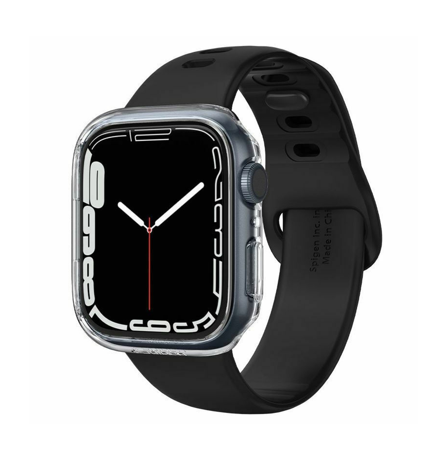 Spigen Thin Fit Πλαστική Θήκη για το Apple Watch 7 45mm Crystal Clear ACS04179