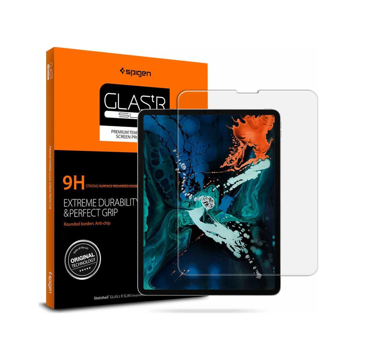 Spigen GLAS.tR Slim 2.5D 0.2mm Tempered Glass iPad Pro 2018 12.9” 068GL25594