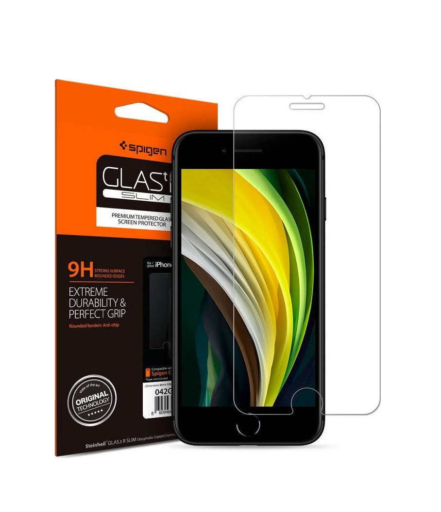 Spigen GLAS.TR Tempered Glass iPhone SE 2020 / 8 / 7 AGL01374