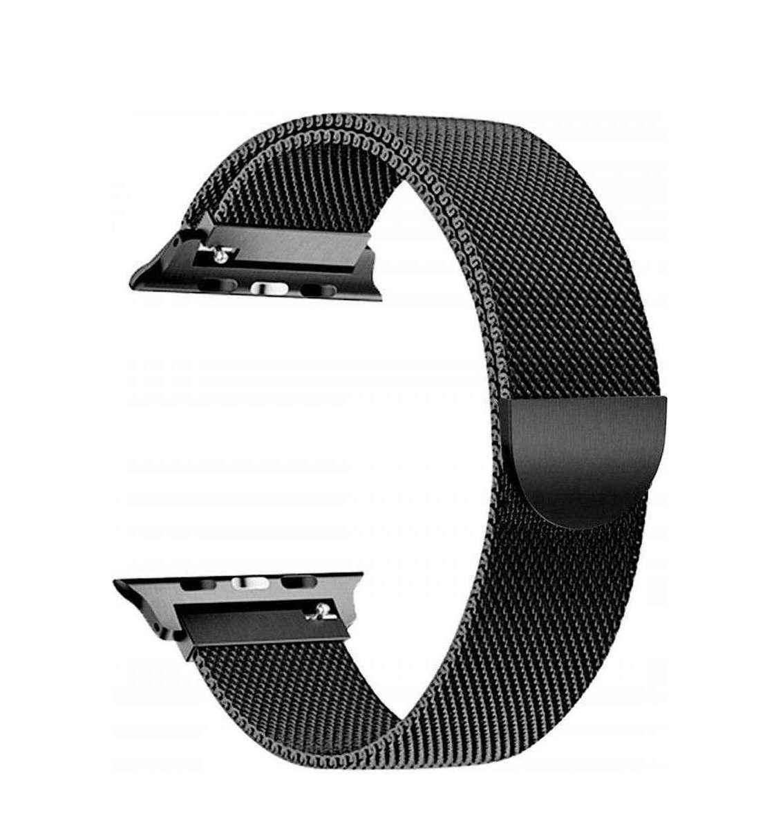 Tech-Protect Milanese Λουράκι Μεταλλικό Apple Watch 42/44/45mm Black