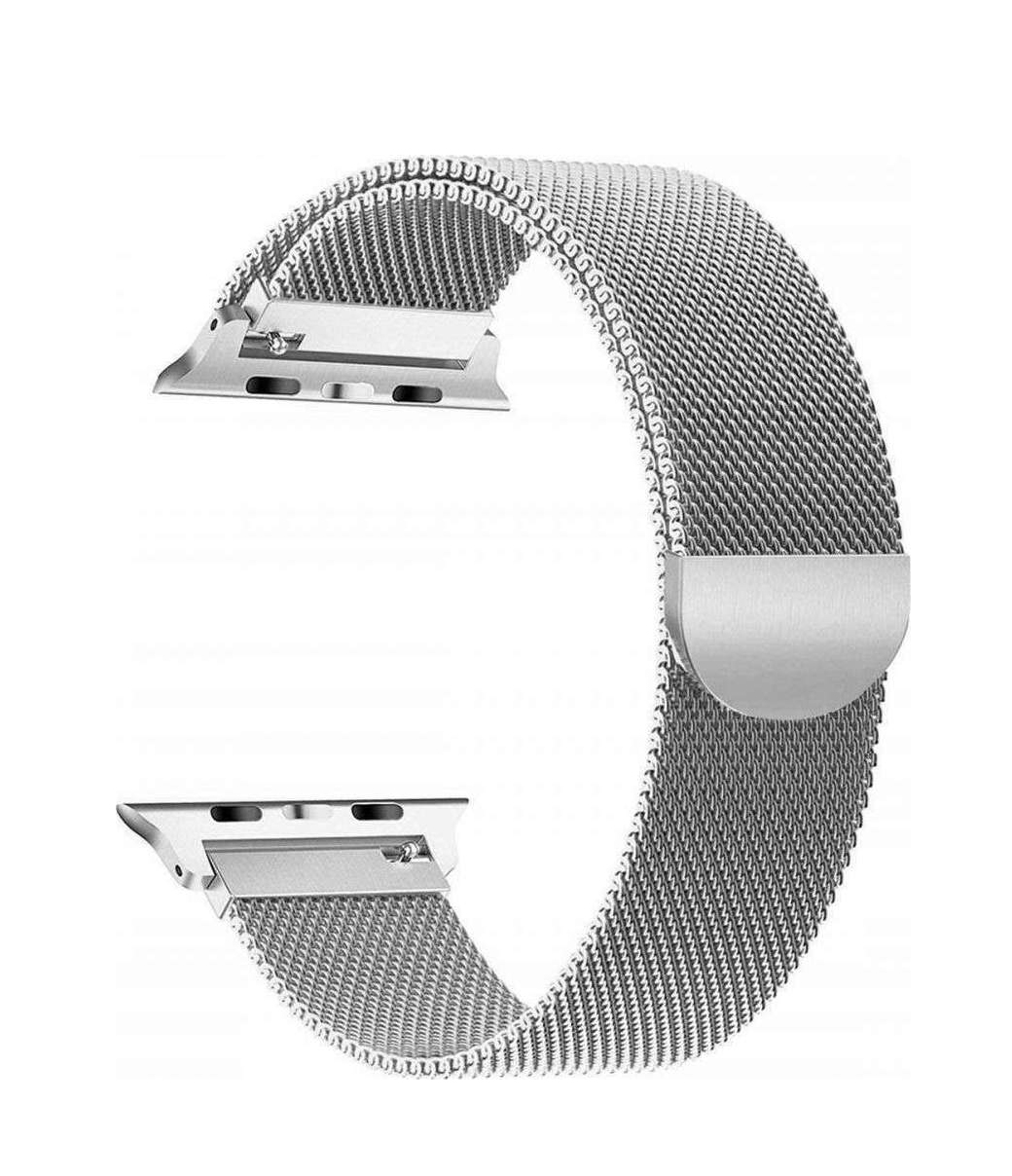 Tech-Protect Milanese Λουράκι Μεταλλικό Apple Watch 42/44/45mm Silver