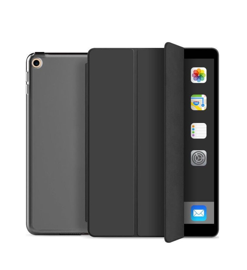 Tech-Protect Smartcase Flip Cover Δερματίνης / Σιλικόνης iPad 2019/2020/2021 10.2'' Black