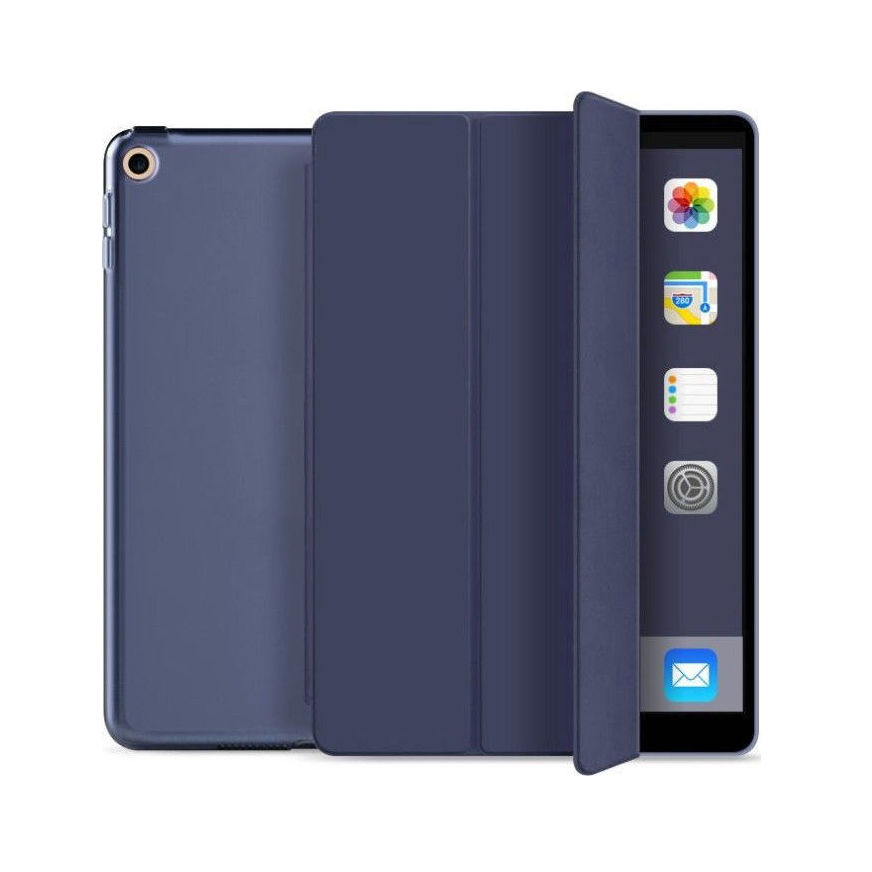 Tech-Protect Smartcase Flip Cover Δερματίνης / Σιλικόνης iPad 2019/2020/2021 10.2'' Navy Blue