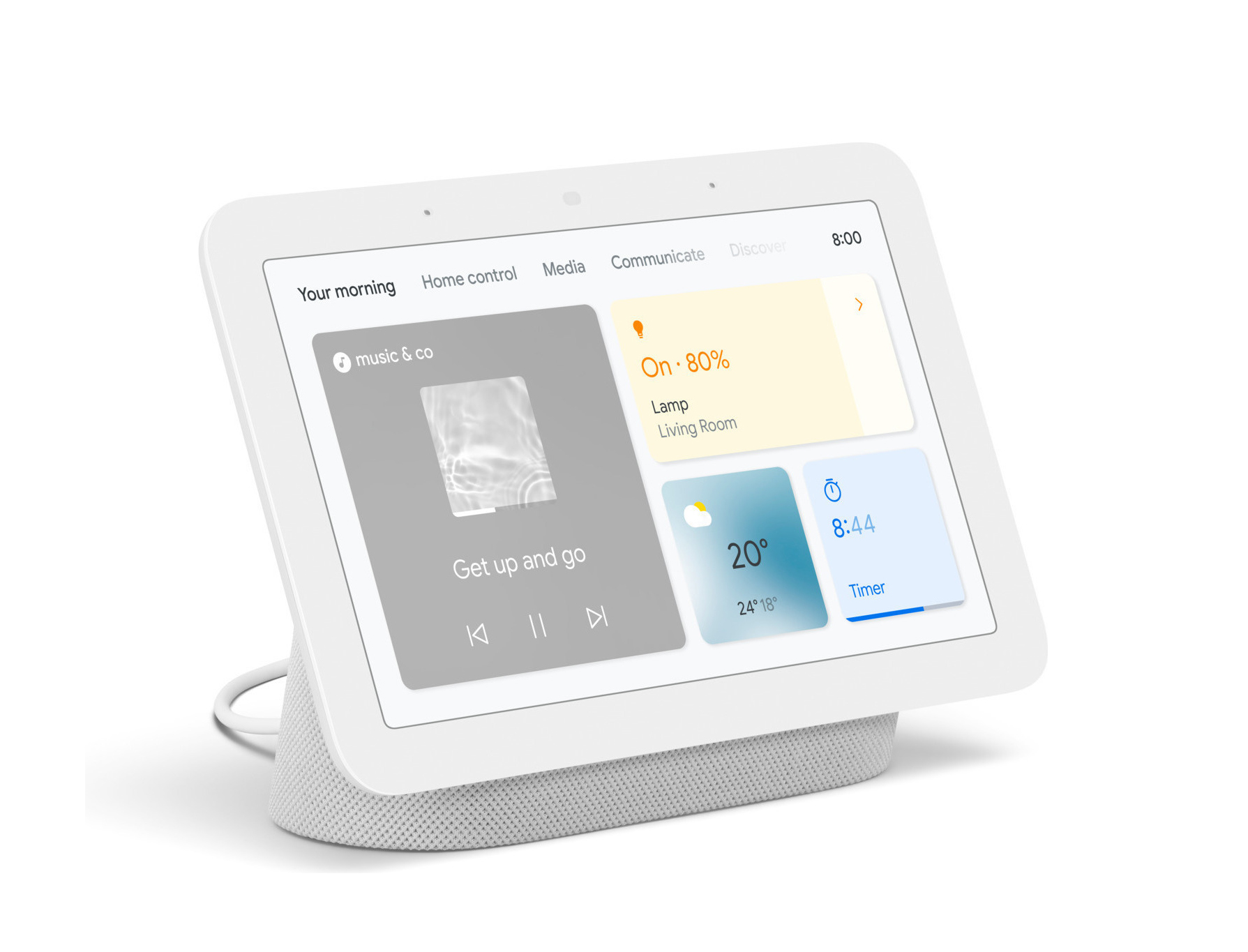 Google Nest Hub (2nd Gen) Chalk