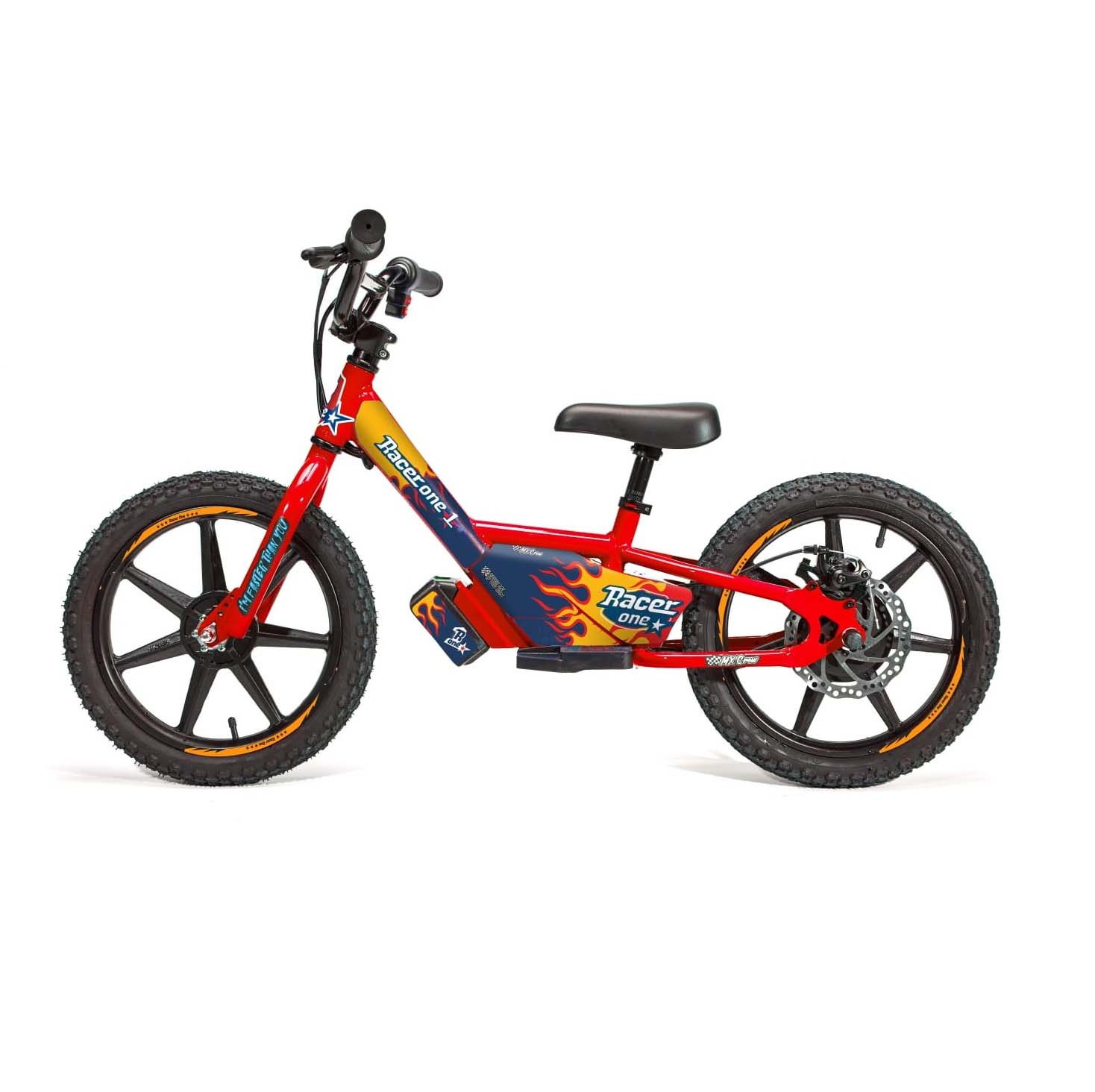 Racerone R1 Go Electric Bike Racer ER16 Red 16’’ Ηλεκτρικό ποδήλατο ισορροπίας για παιδιά ηλικίας 4 έως 12 ετών