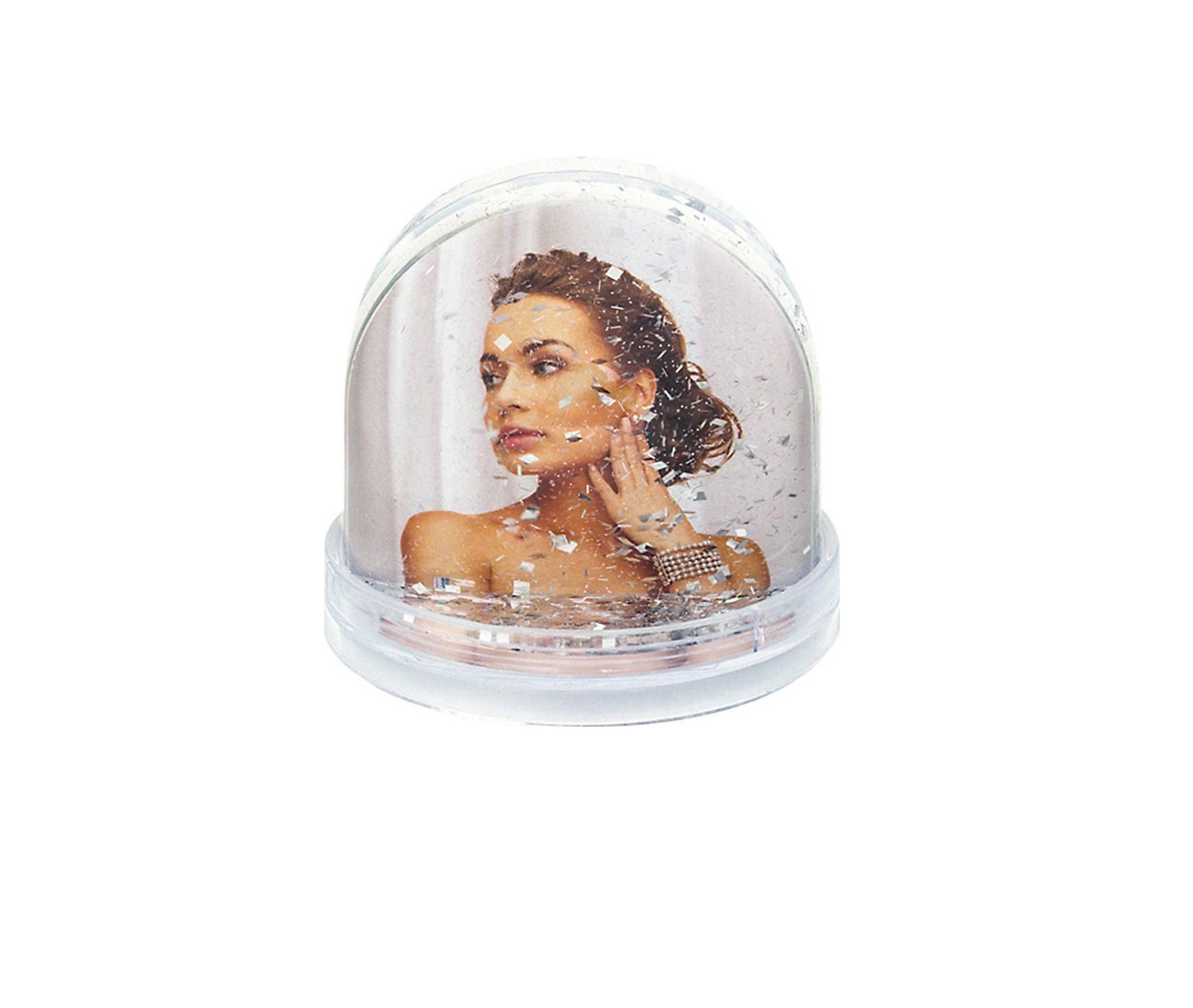 ZEP Κορνίζα Πλαστική Globe Glitter 6.5x6.2cm PG122 Photo Frame 1x6