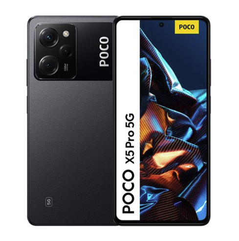 Xiaomi Poco X5 Pro 8GB Ram 256GB Black Dual Sim 5G-EU, 2 χρόνια εγγύηση