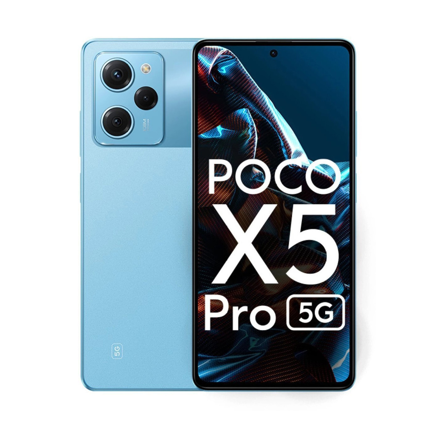 Xiaomi Poco X5 Pro 8GB Ram 256GB Blue Dual Sim 5G-EU, 2 χρόνια εγγύηση