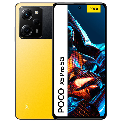 Xiaomi Poco X5 Pro 8GB Ram 256GB Yellow Dual Sim 5G-EU, 2 χρόνια εγγύηση