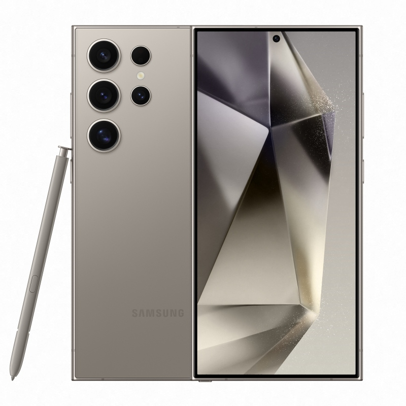 Samsung Galaxy S24 Ultra 5G Dual SIM (12GB/512GB) Titanium Gray (Δώρο full cover Tempered Glass)