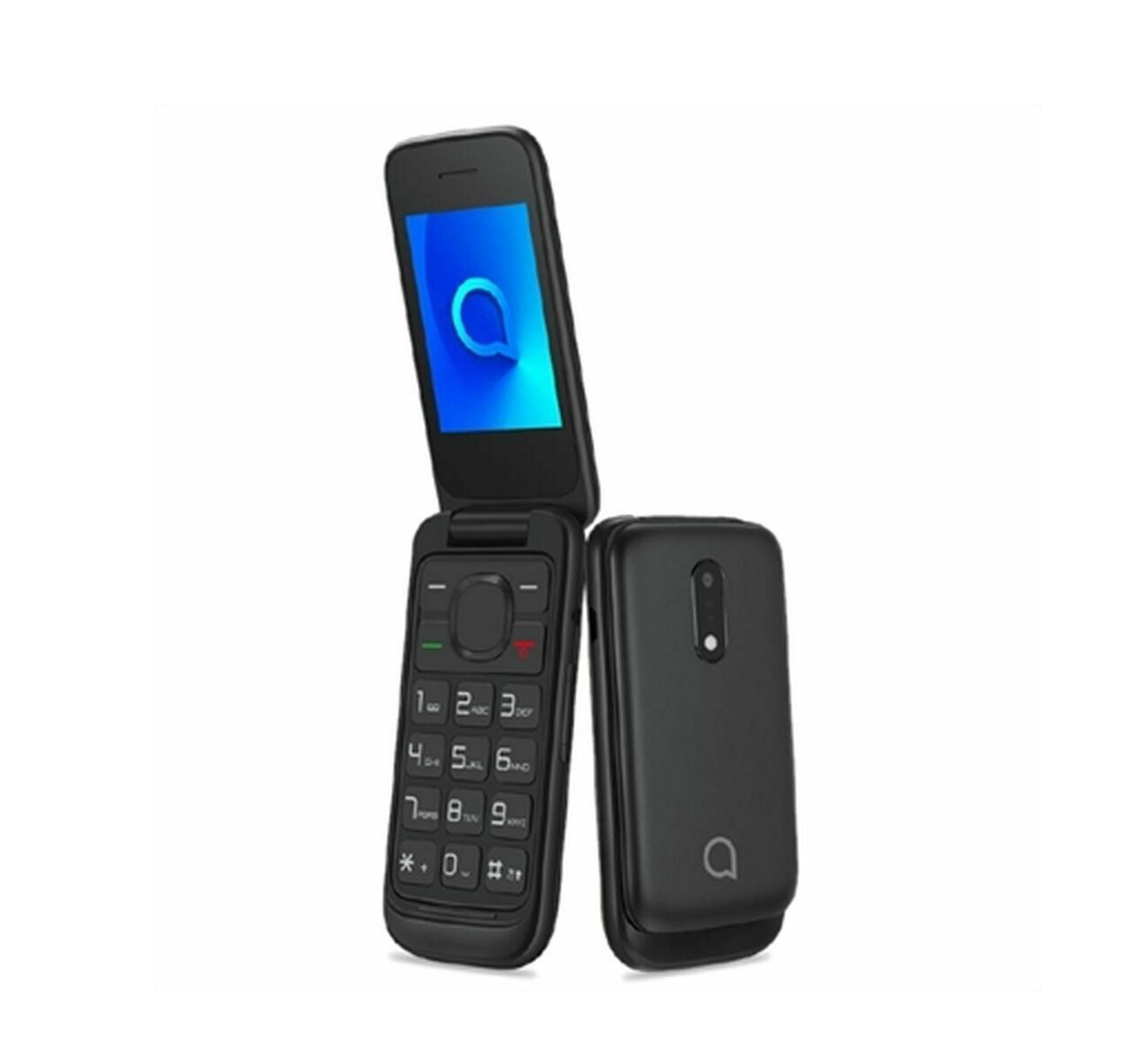 Alcatel 2057D Dual SIM Κινητό με Κουμπιά (Ελληνικό Μενού) Black