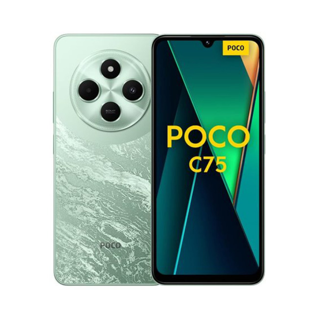 Xiaomi Poco C75 4G NFC Dual SIM (8GB/256GB) Green, 2 χρόνια εγγύηση (Δώρο Tempered Glass)