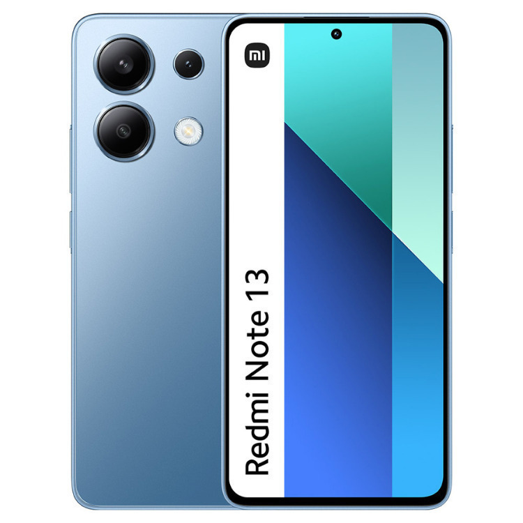 Xiaomi Redmi Note 13 4G NFC Dual SIM (8GB/256GB) Ice Blue EU, 2 χρόνια εγγύηση (Δώρο Tempered Glass)