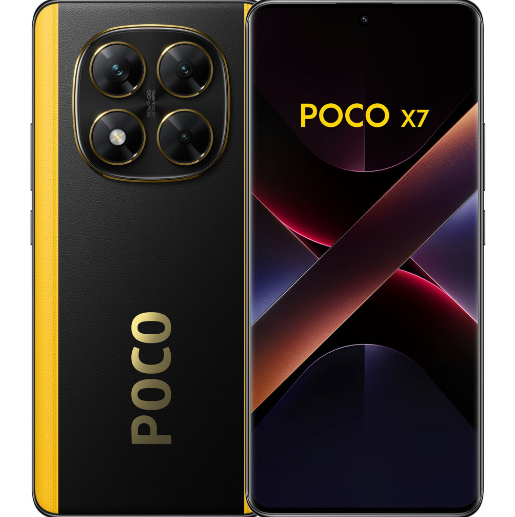 Xiaomi Poco X7 NFC 5G Dual SIM (8GB/256GB) Μαύρο 2 χρόνια εγγύηση (Δώρο Tempered Glass)