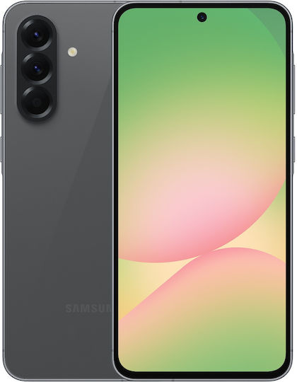 Samsung Galaxy A56 SM-A566 8GB Ram 256GB Awesome Graphite Dual Sim 5G- EU (Δώρο Tempered Glass)