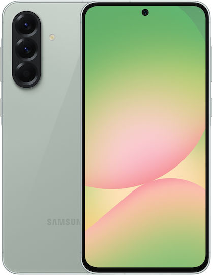 Samsung Galaxy A56 5G Dual SIM (8GB/256GB) Awesome Olive (Δώρο Tempered Glass)