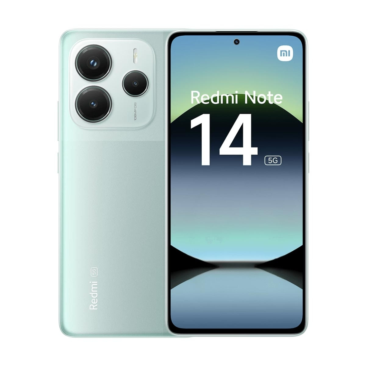 Xiaomi Redmi Note 14 5G NFC Dual SIM (6GB/128GB) Coral Green EU (Δώρο Tempered Glass)