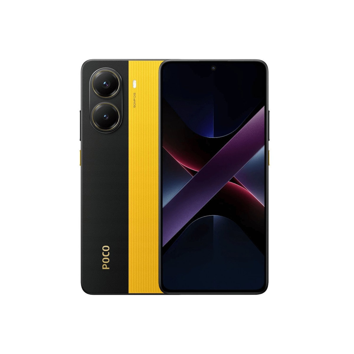 Xiaomi Poco X7 Pro NFC 5G Dual SIM (8GB/256GB) Yellow EU (Δώρο Tempered Glass)