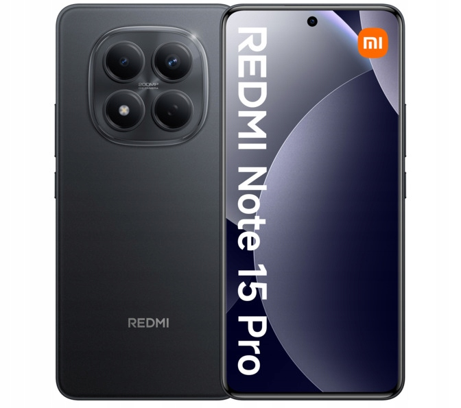 Xiaomi Redmi Note 15 Pro 4G NFC Dual SIM (8/256GB) Black 2 χρόνια Εγγύηση