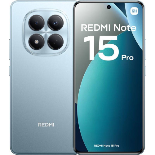 Xiaomi Redmi Note 15 Pro 4G NFC Dual SIM (8/256GB) Blue 2 χρόνια Εγγύηση