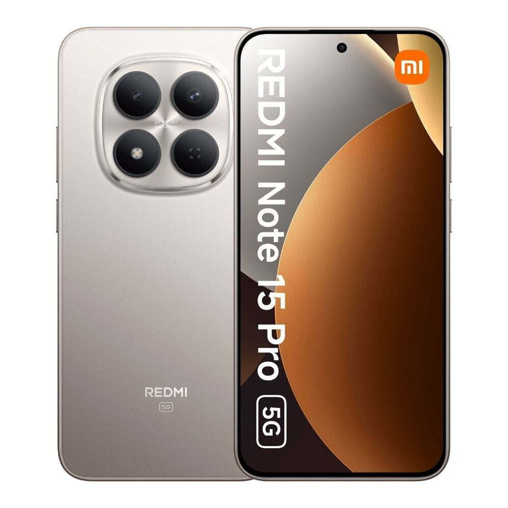 Xiaomi Redmi Note 15 Pro 5G NFC Dual SIM (8/256GB) Titanium 2 χρόνια Εγγύηση