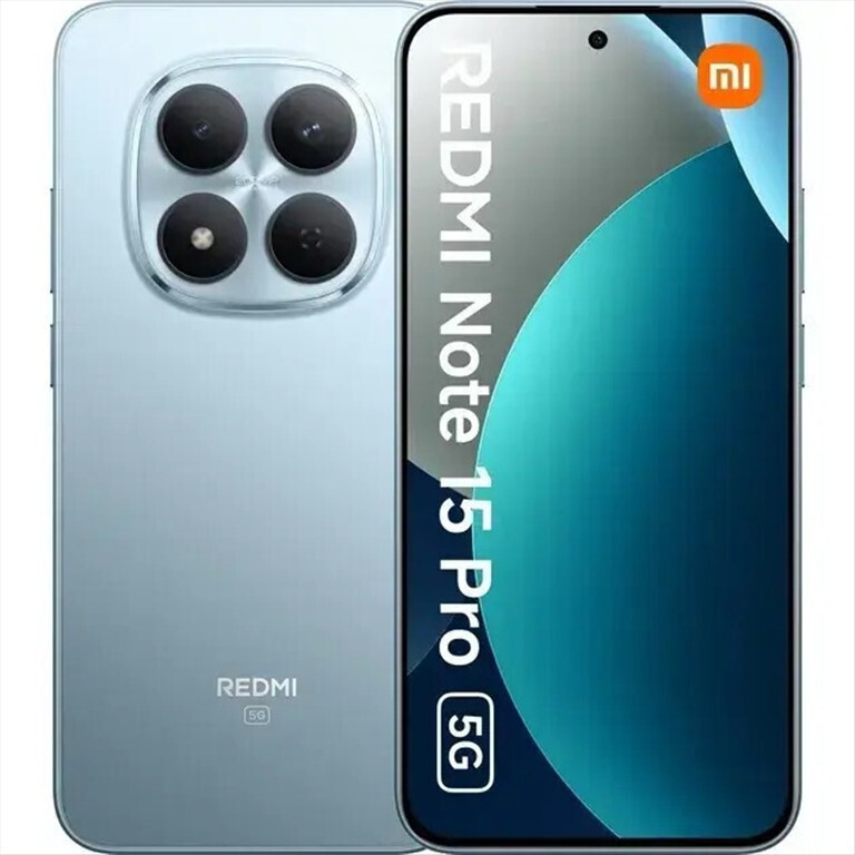 Xiaomi Redmi Note 15 Pro 5G NFC Dual SIM (8/256GB) Blue 2 χρόνια Εγγύηση