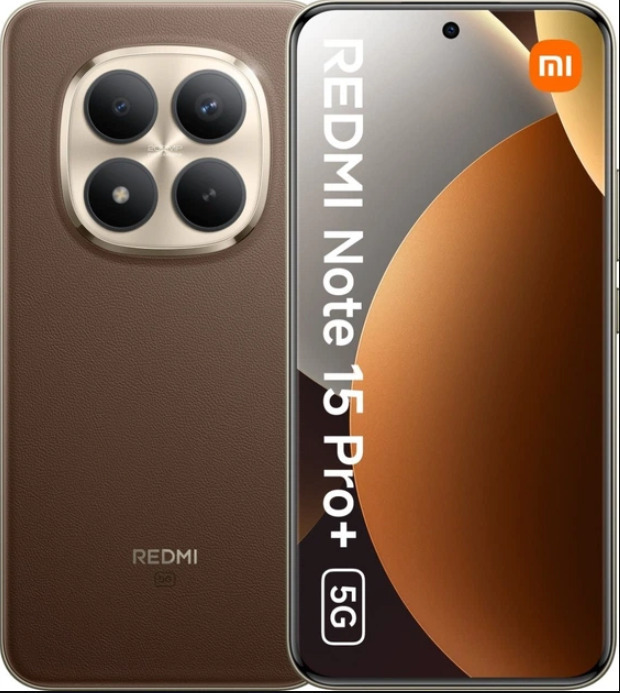 Xiaomi Redmi Note 15 Pro+ 5G NFC Dual SIM (12/512GB) Mocha Brown 2 χρόνια Εγγύηση