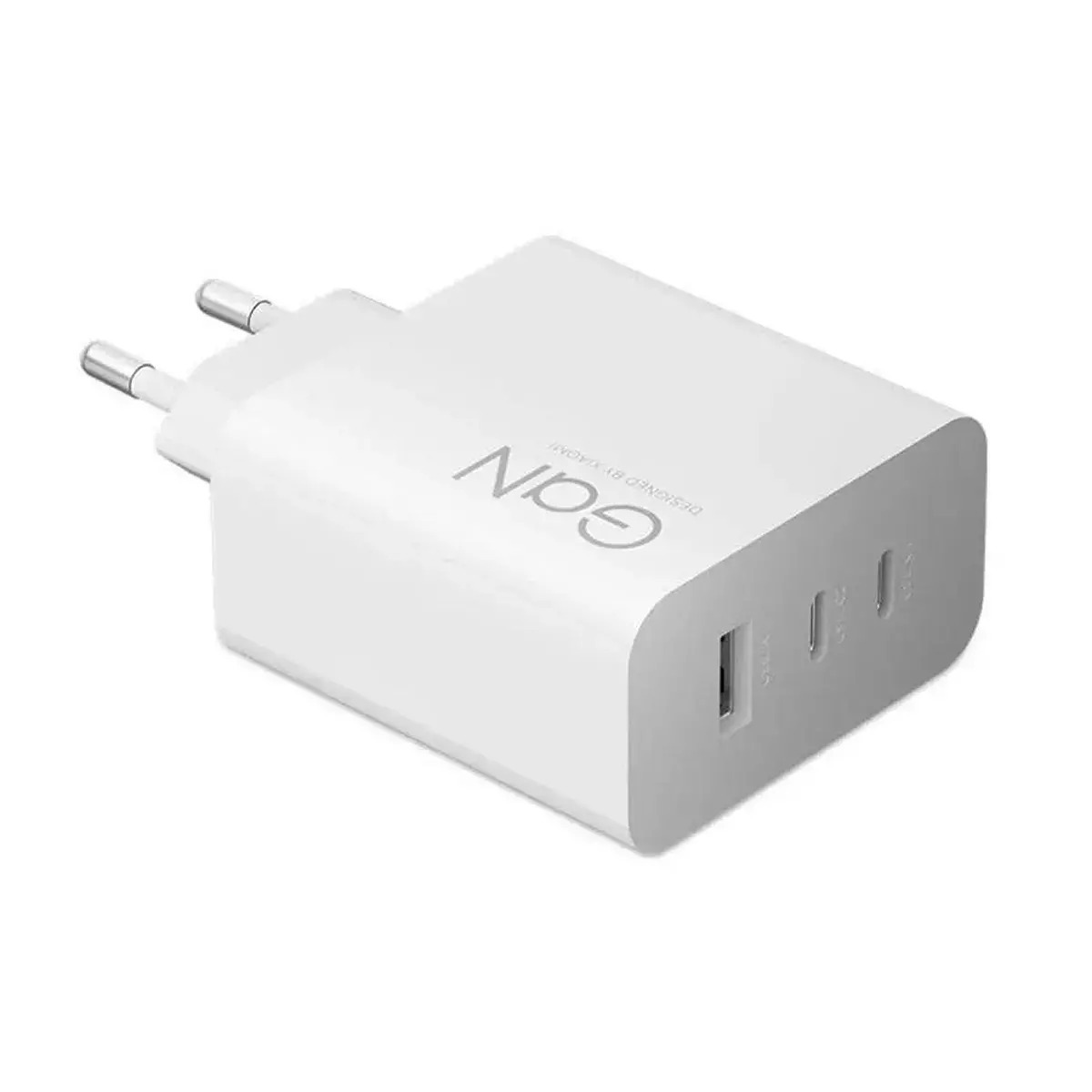 Xiaomi 90W HyperCharge 3-Port GaN Φορτιστής | 2x USB-C + USB-A, PD, Λευκός