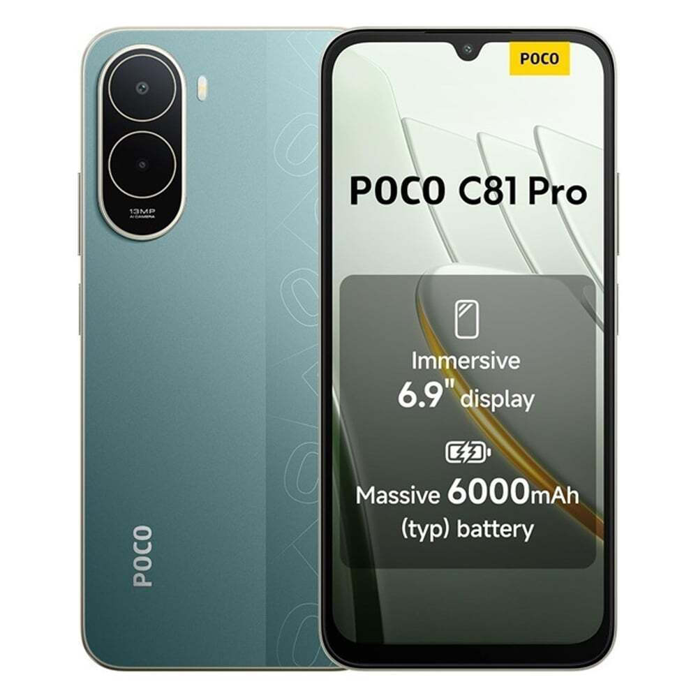 Xiaomi POCO C81 Pro 4G NFC Dual SIM 4GB/128GB Green – EU